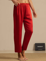 [خمر] SilkSilky-SA Women's Sleep Shorts 004