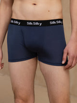 [أزرق غامق] SilkSilky-SA Mens Underwear 003