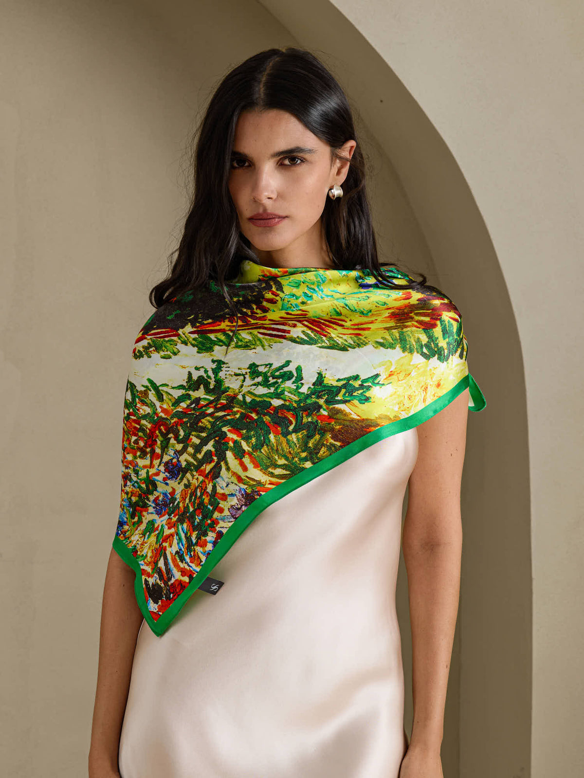 [P072] SilkSilky-SA Scarf 001