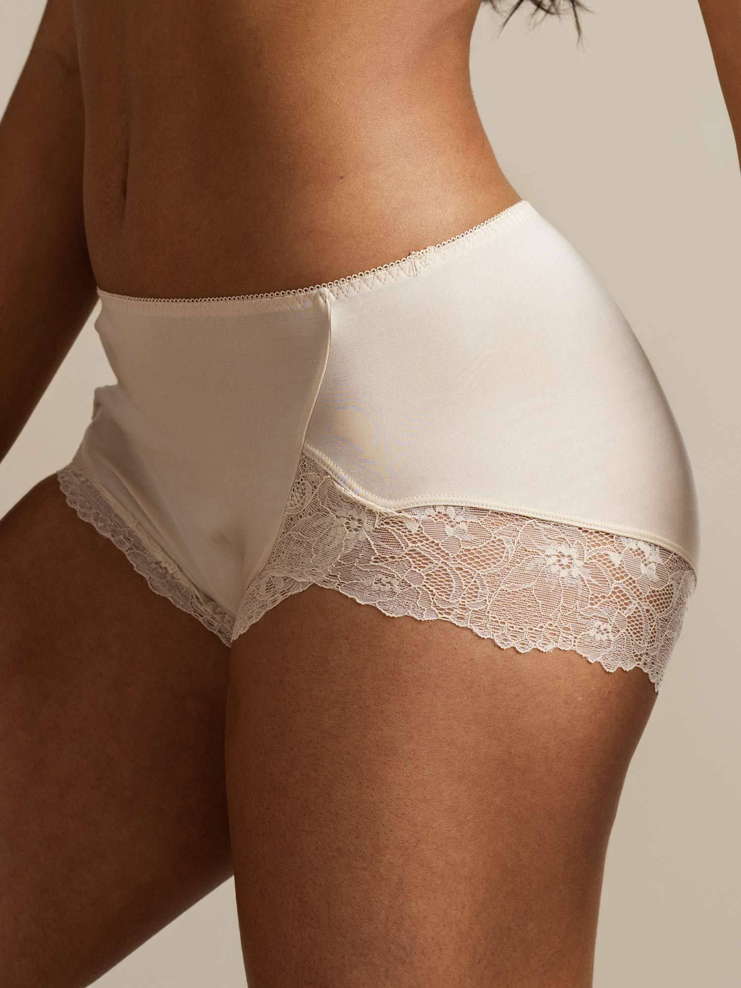 [تان(بنيفاتح)] SilkSilky-SA الحرير الخالص Panty 003