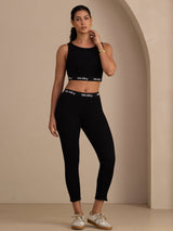 [أسود] SilkSilky-SA Womens Pants 006