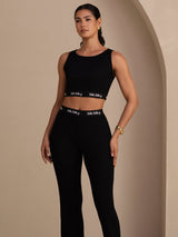 [أسود] SilkSilky-SA Womens Pants 004