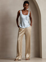 [أزرق فاتح] SilkSilky-SA Sleeveless كامي 007