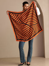 [أقواس برتقالية] SilkSilky-SA Scarf 005