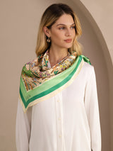 [تمساح رملي] SilkSilky-SA Scarf 002
