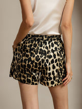 [فهد] SilkSilky-SA 19Momme الحرير Womens Shorts 002
