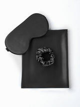 [أسود] SilkSilky-SA 19Momme الحرير الخالص Pillowcase Set 004