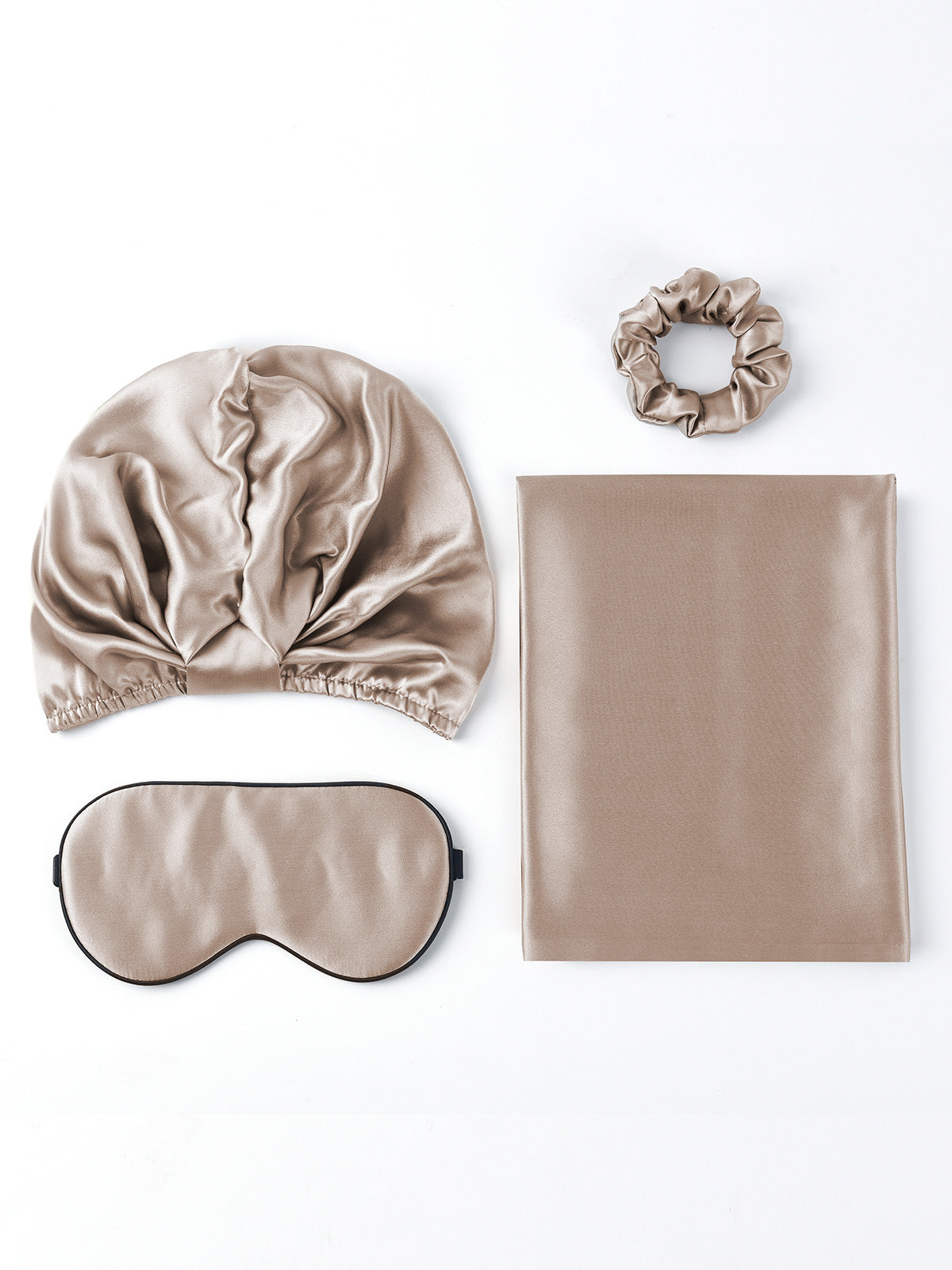 [الكاكي] SilkSilky-SA 19Momme الحرير الخالص Pillowcase Set 002