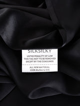 [أسود] SilkSilky-SA 22Momme الحرير الخالص Bedding Set 007