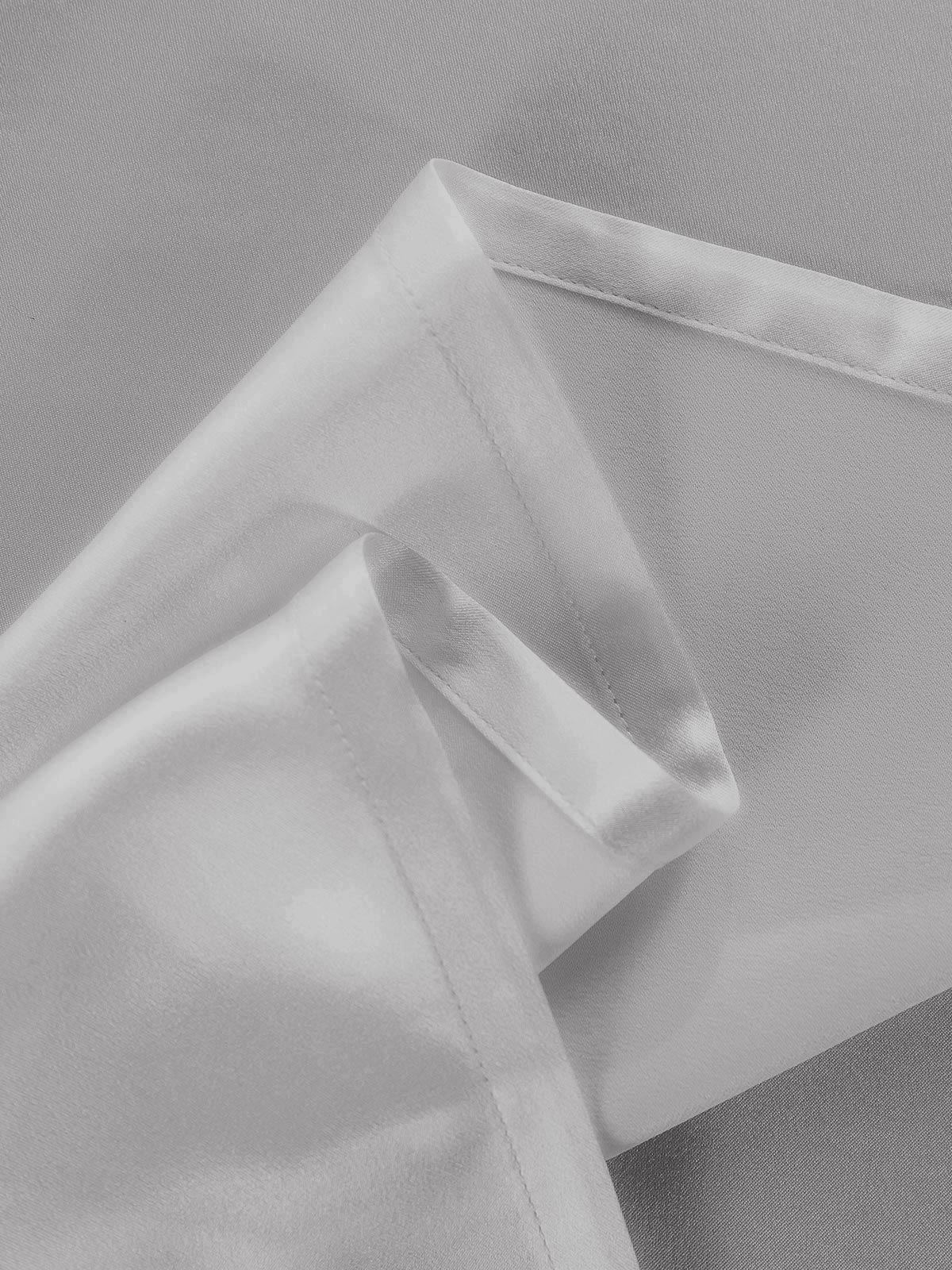 [فضة] SilkSilky-SA 25Momme الحرير الخالص Sheet 005