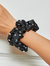 [أسود] SilkSilky-SA 19Momme Scrunchie 001