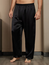 [أسود] SilkSilky-SA Mens Sleep Bottoms 001
