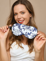 [أزرق] SilkSilky-SA 19Momme Eye Mask 002