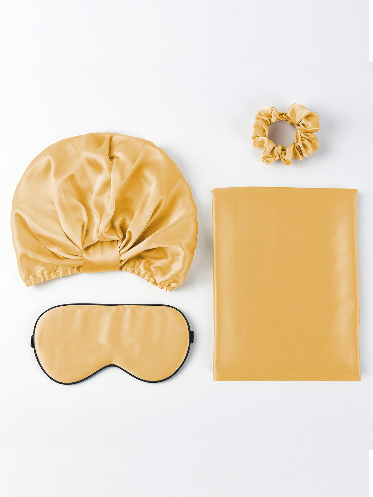 [شامبانيا] SilkSilky-SA 19Momme الحرير الخالص Pillowcase Set 002