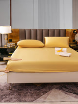 [شامبانيا] SilkSilky-SA 22Momme الحرير الخالص Bedding Set 004