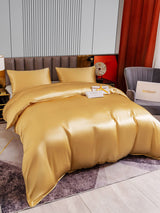 [شامبانيا] SilkSilky-SA 22Momme الحرير الخالص Bedding Set 003