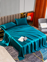 [المياه الخضراء] SilkSilky-SA 22Momme الحرير الخالص Bedding Set 002