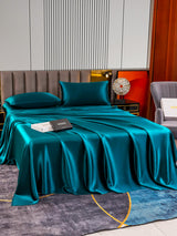[المياه الخضراء] SilkSilky-SA 22Momme الحرير الخالص Bedding Set 003