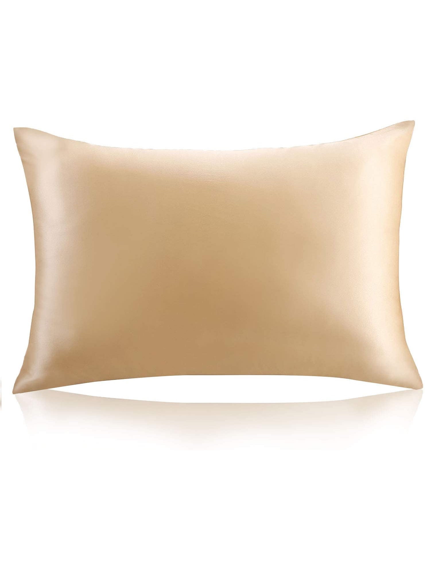 [شامبانيا] SilkSilky-SA 22Momme الحرير الخالص Pillowcase Set 002