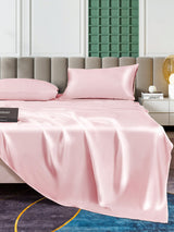 [لون القرنفل] SilkSilky-SA 25Momme الحرير الخالص Bedding Set 004
