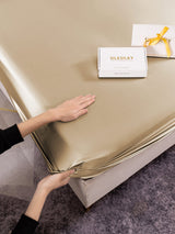 [المياه الخضراء] SilkSilky-SA 22Momme الحرير الخالص Bedding Set 009