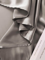 [رمادي] SilkSilky-SA 22Momme الحرير الخالص Bedding Set 005