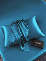 [المياه الخضراء] SilkSilky-SA 19Momme الحرير الخالص Pillowcase 006