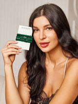 [أخضر غامق] SilkSilky-SA ربطات شعر 003