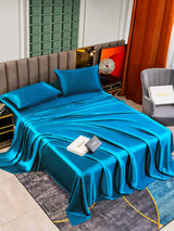 [المياه الخضراء] SilkSilky-SA 25Momme الحرير الخالص Bedding Set 003