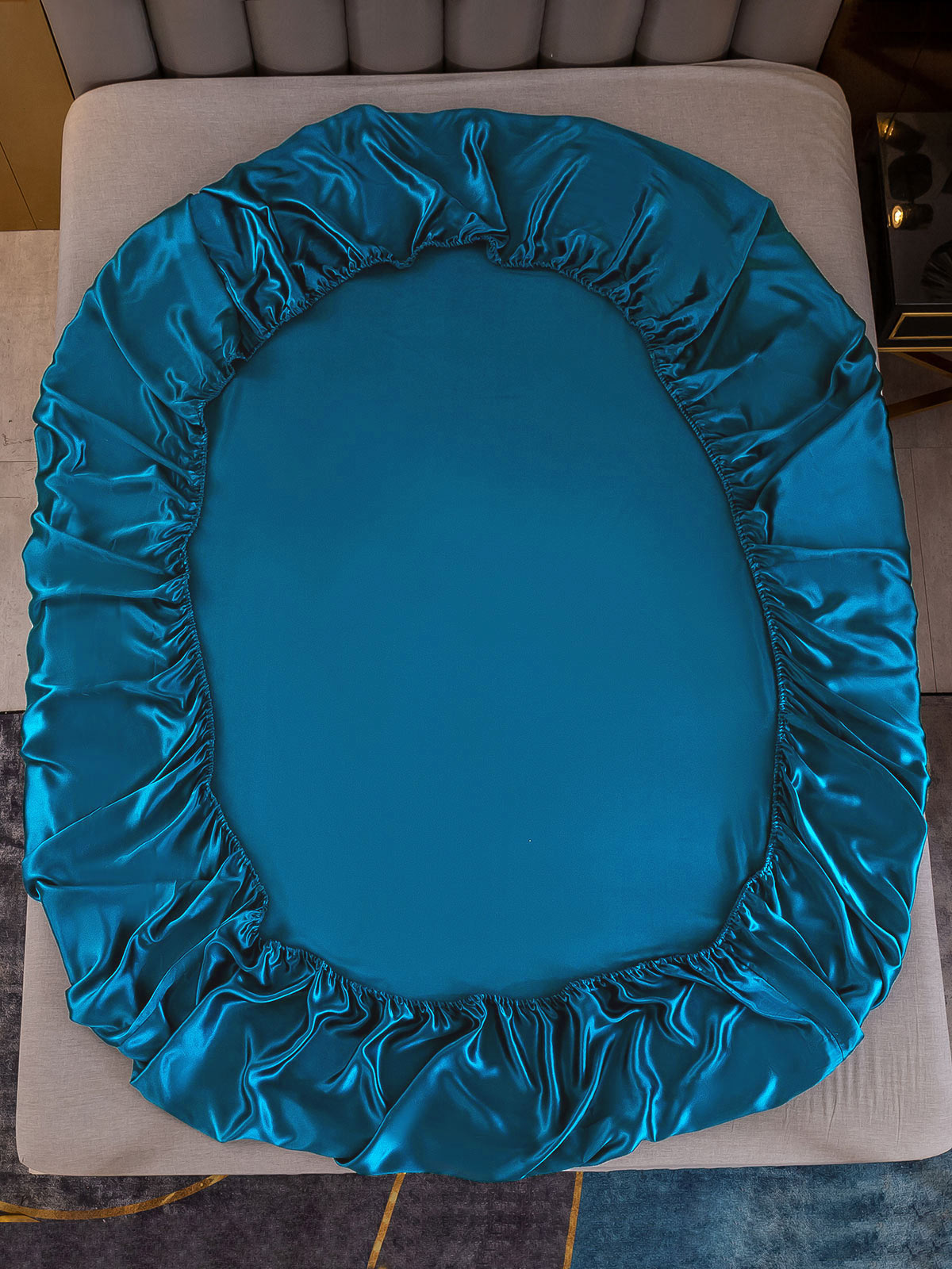 [المياه الخضراء] SilkSilky-SA 25Momme الحرير الخالص Sheet 005