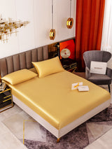 [شامبانيا] SilkSilky-SA 19Momme الحرير الخالص Bedding Set 001