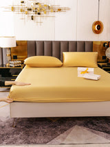 [شامبانيا] SilkSilky-SA 19Momme الحرير الخالص Bedding Set 003