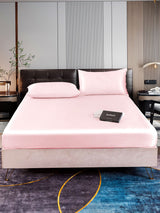 [لون القرنفل] SilkSilky-SA 22Momme الحرير الخالص Bedding Set 001