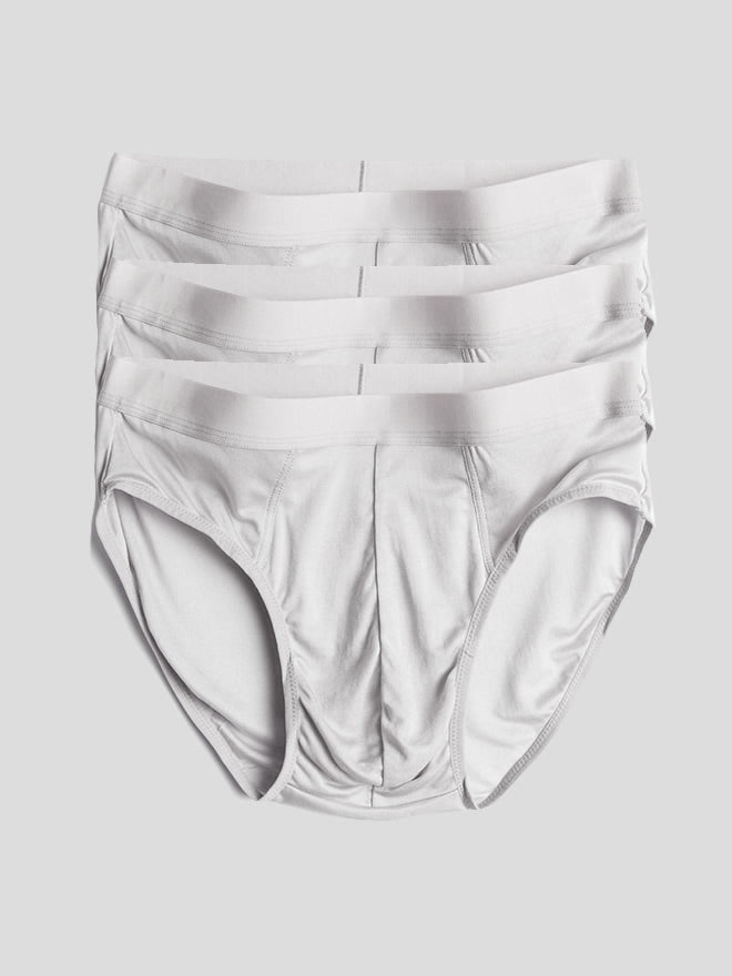 [رمادي] SilkSilky-SA Silk Mens Underwear 004