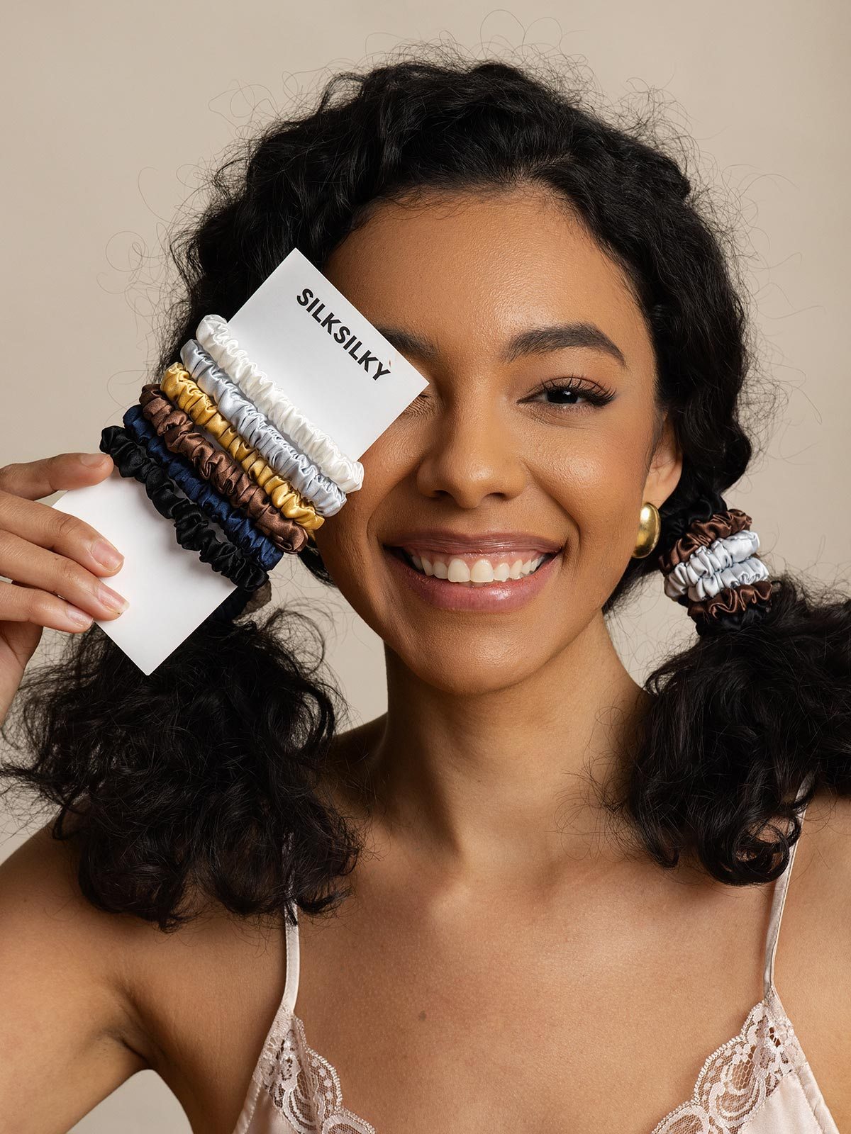 [مجموعة1] SilkSilky-SA Scrunchie 003