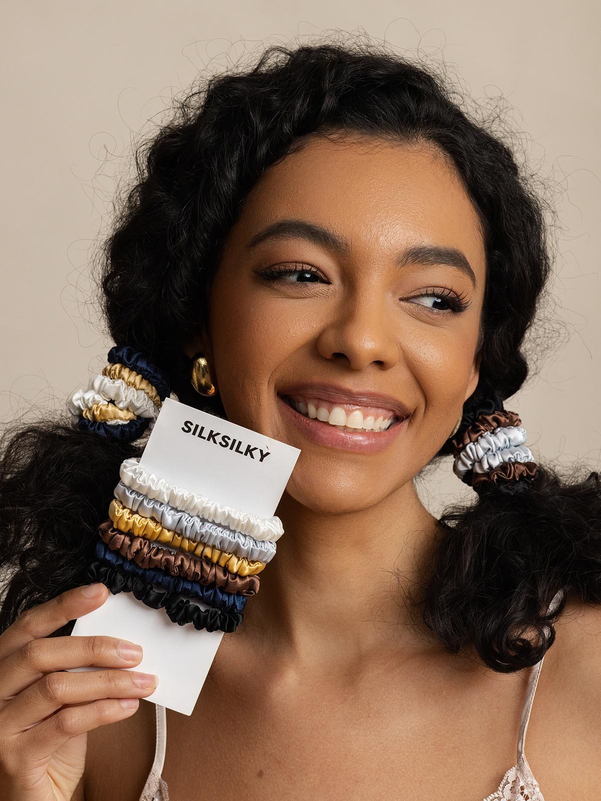 [مجموعة1] SilkSilky-SA Scrunchie 004