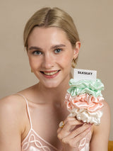 [مجموعة2] SilkSilky-SA Scrunchie 001