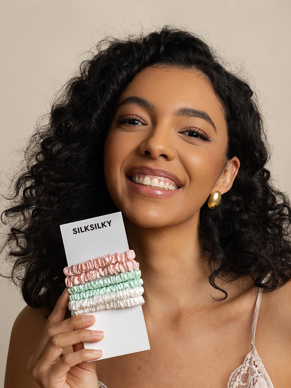 [مجموعة2] SilkSilky-SA Scrunchie 003