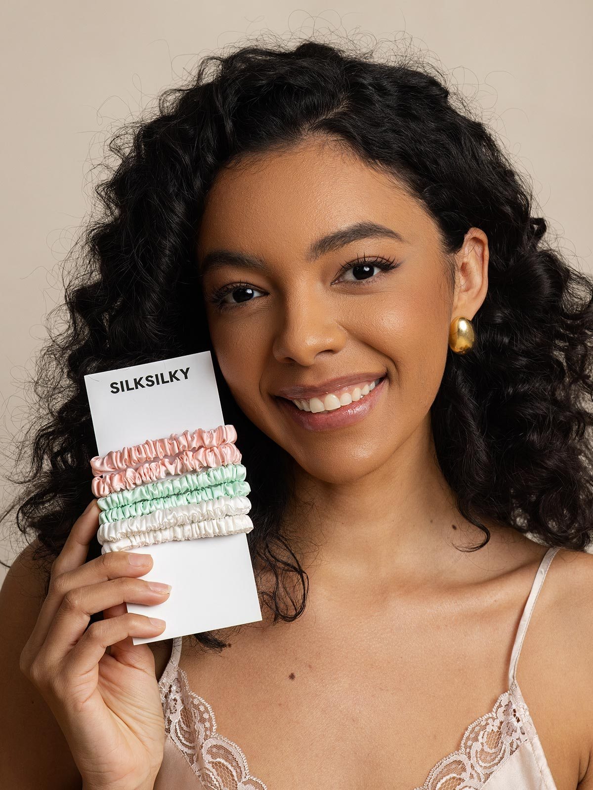 [مجموعة2] SilkSilky-SA Scrunchie 004