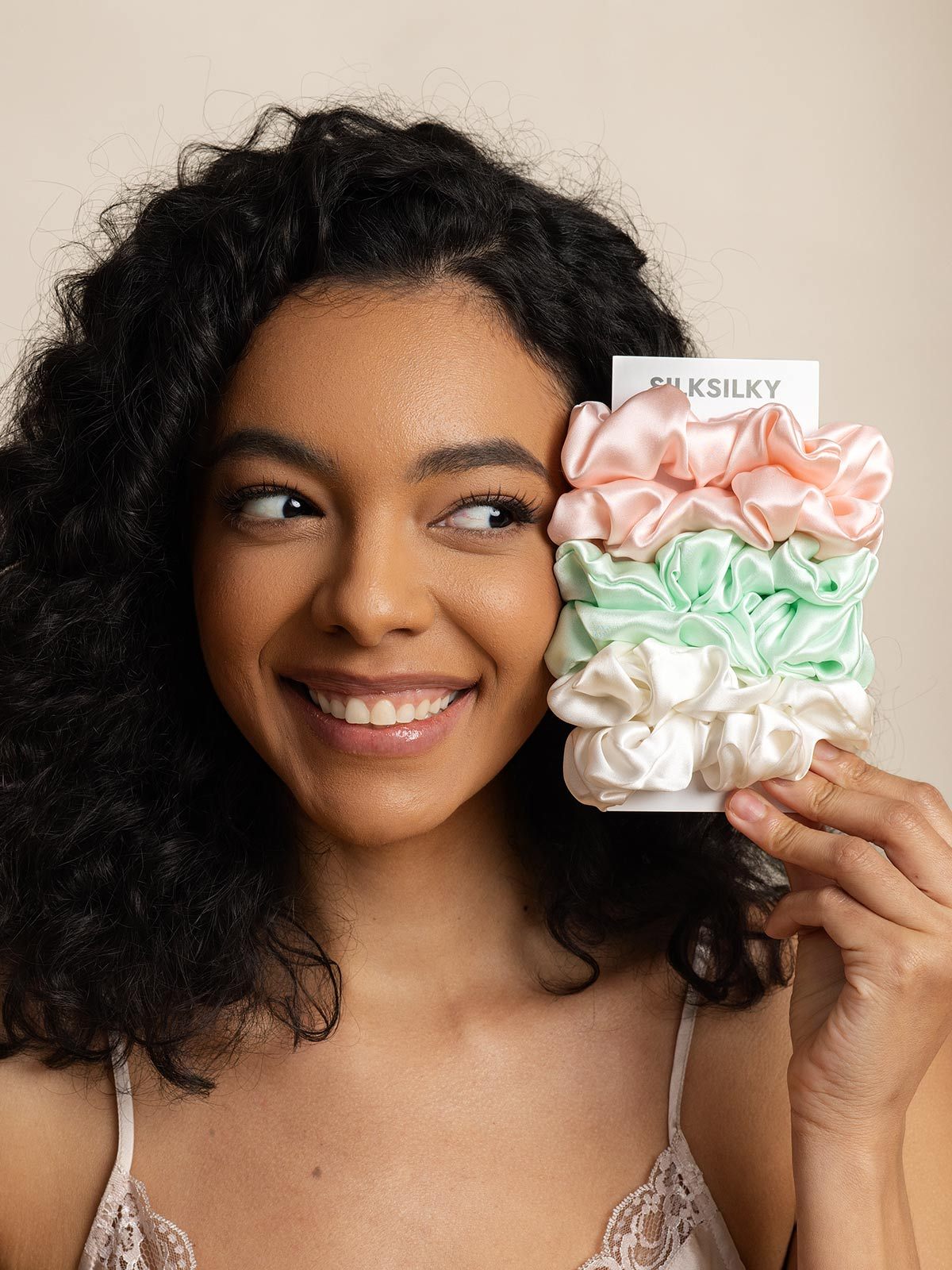 [مجموعة2] SilkSilky-SA Scrunchie 004