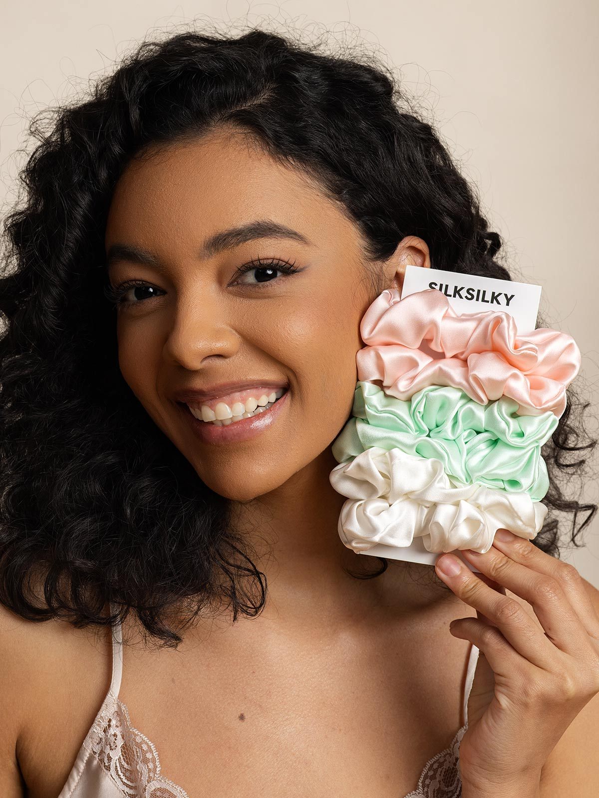 [مجموعة2] SilkSilky-SA Scrunchie 005