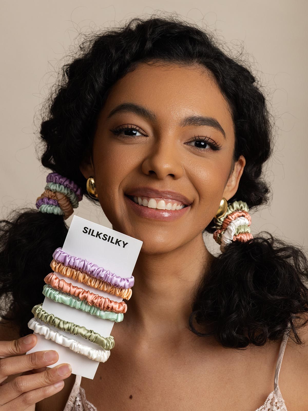 [مجموعة3] SilkSilky-SA Scrunchie 002