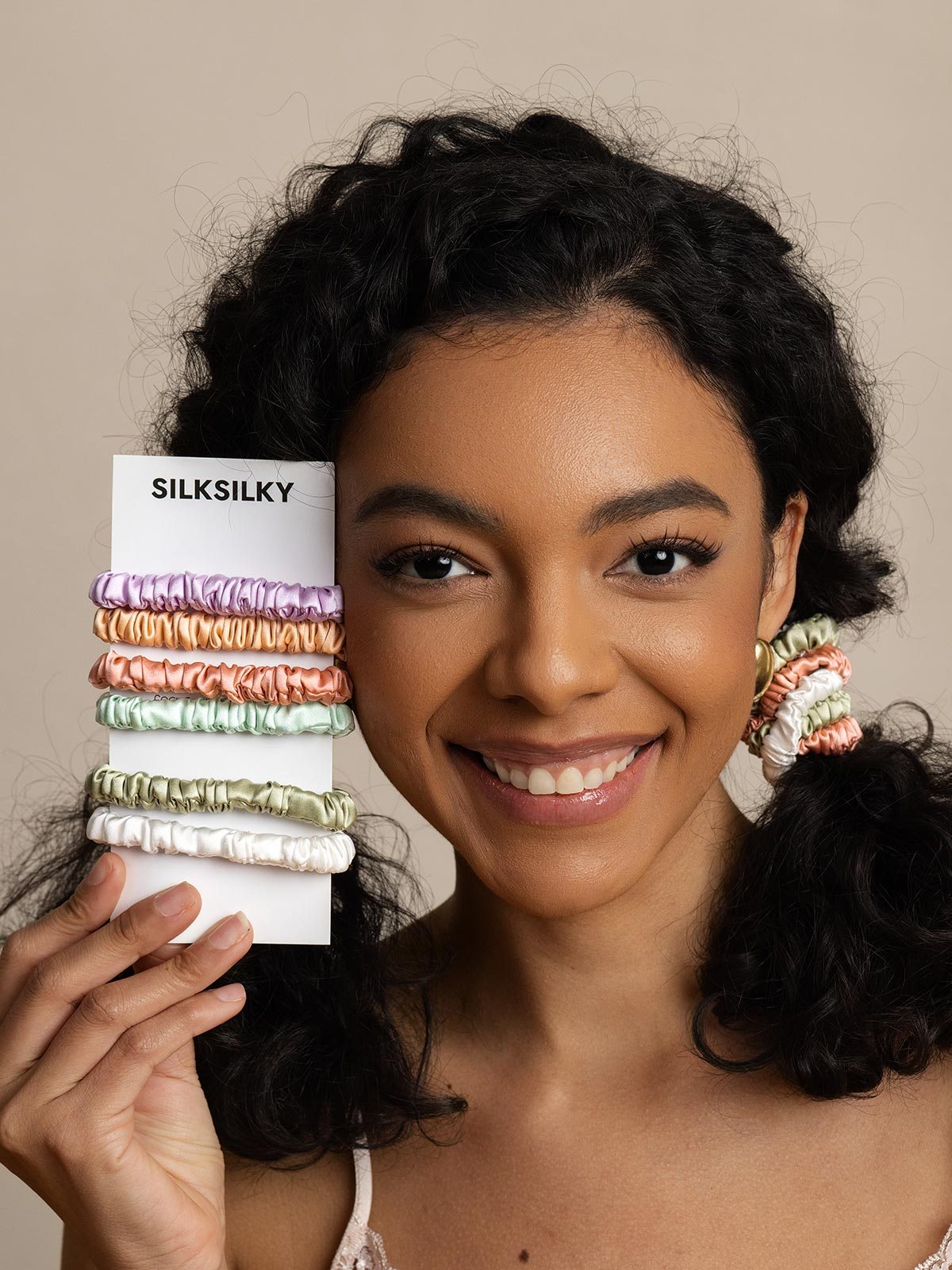 [مجموعة3] SilkSilky-SA Scrunchie 004