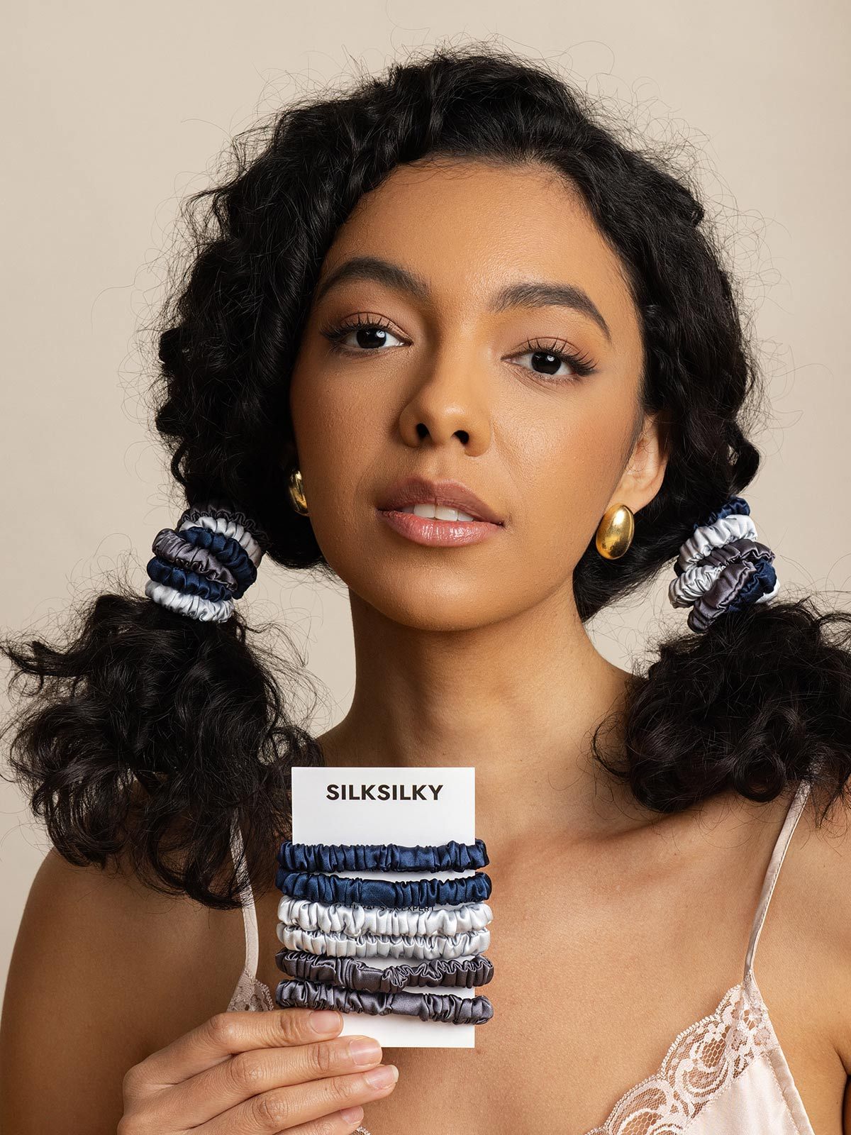 [مجموعة4] SilkSilky-SA Scrunchie 003