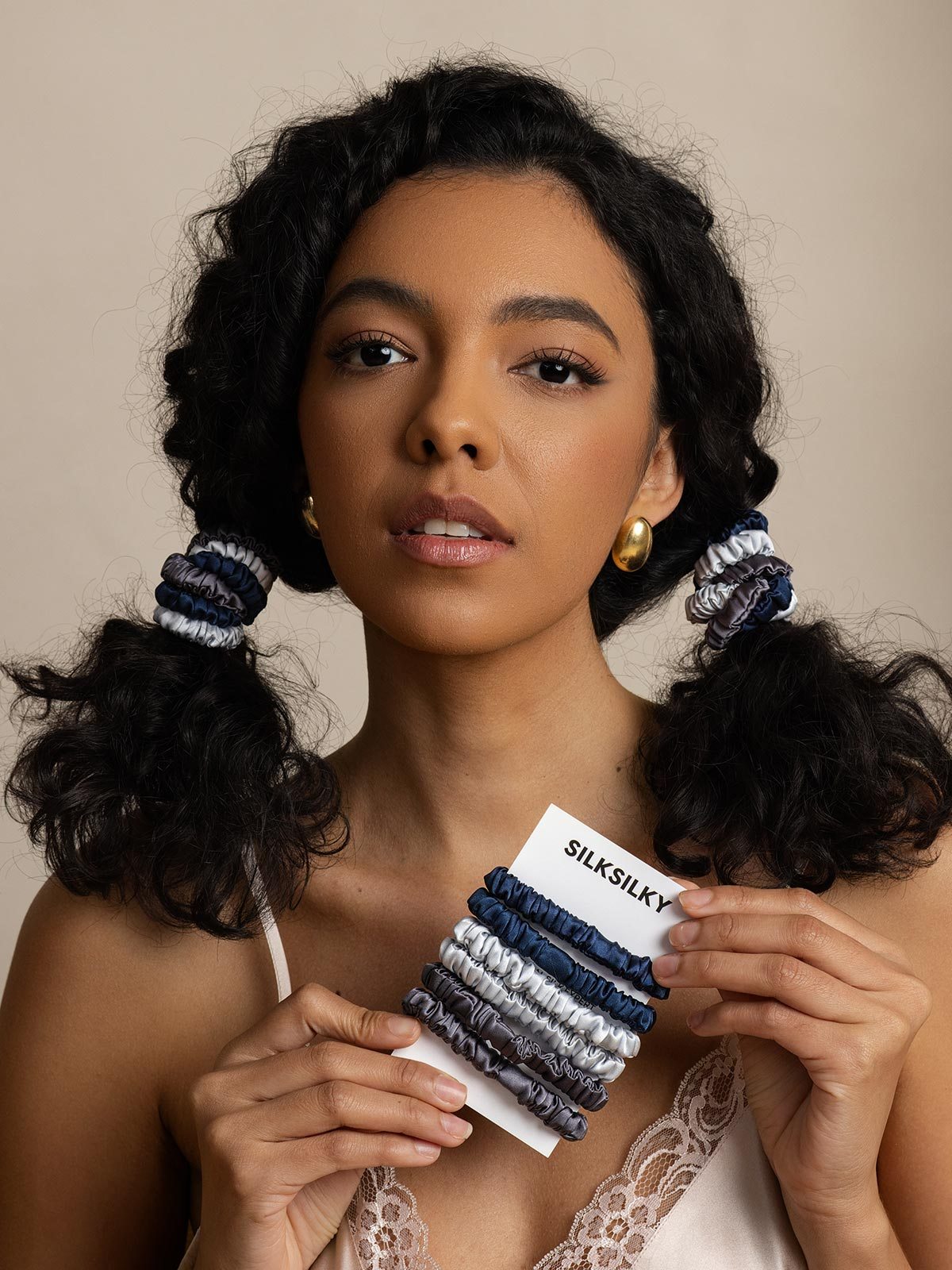 [مجموعة4] SilkSilky-SA Scrunchie 005