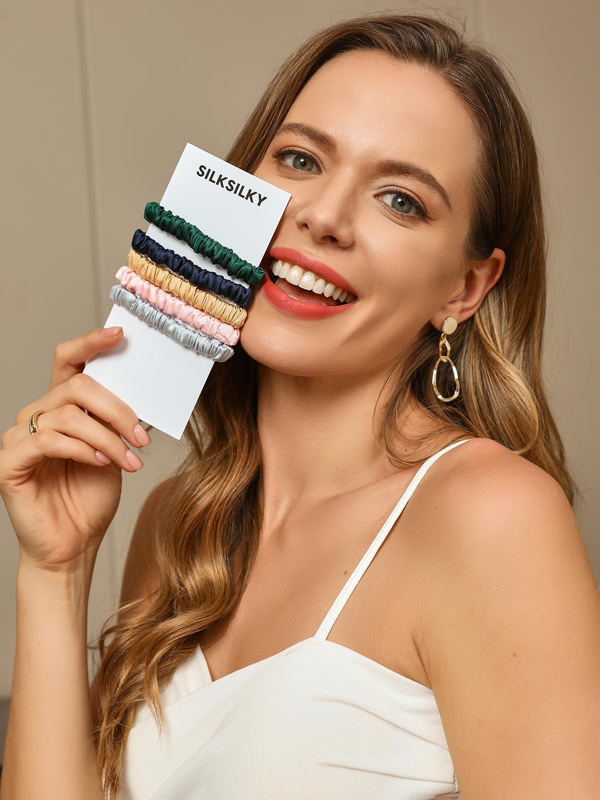 [مجموعة] SilkSilky-SA 19Momme Scrunchie 003