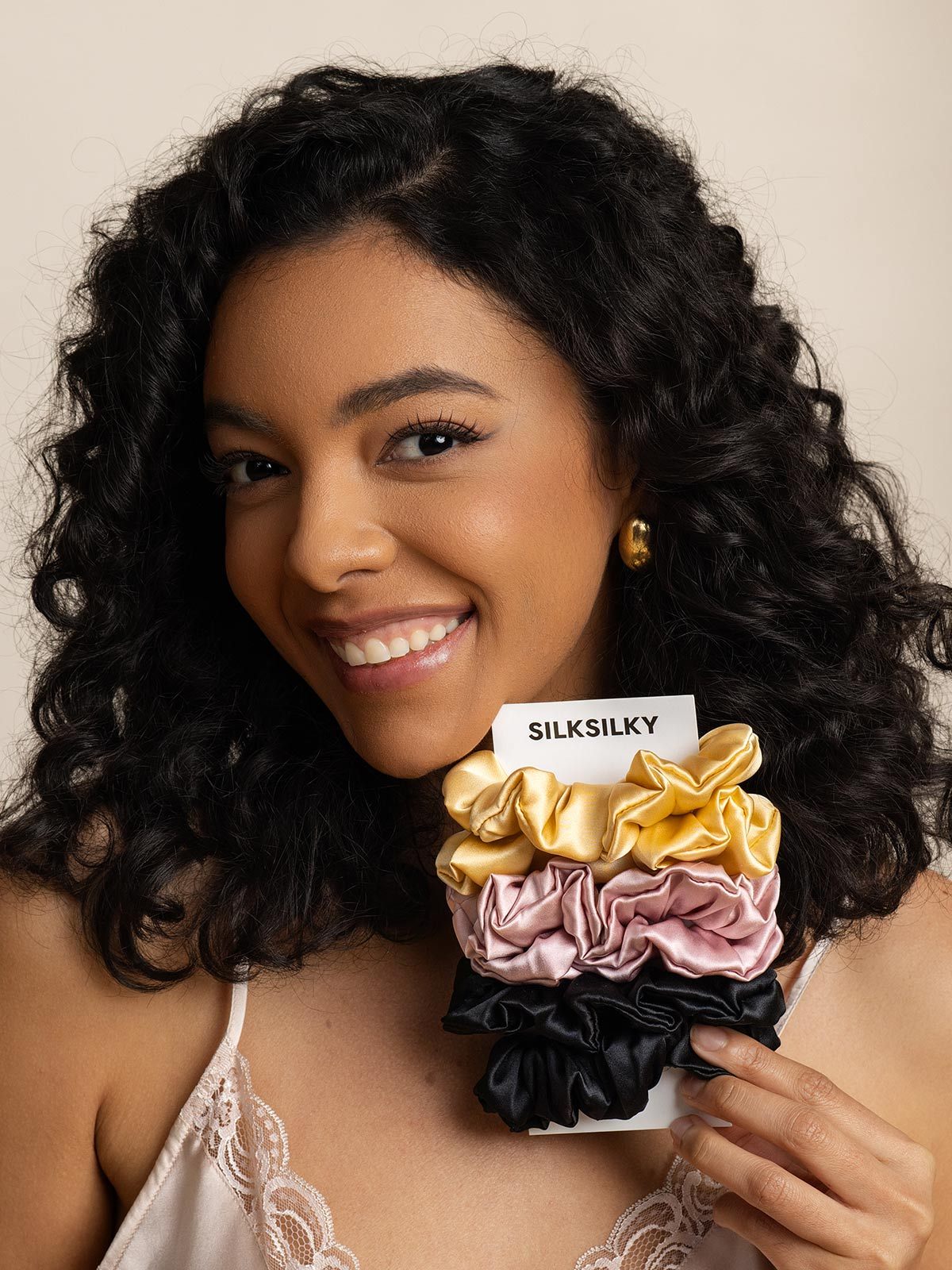 [مجموعة] SilkSilky-SA Scrunchie 001