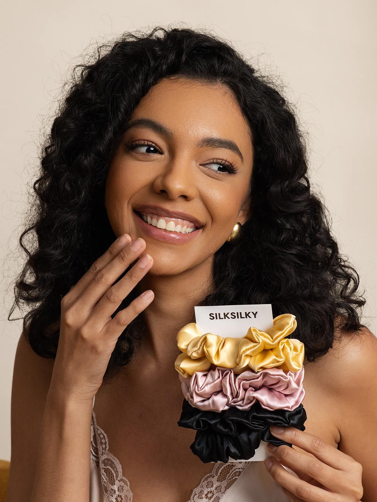 [مجموعة] SilkSilky-SA Scrunchie 002