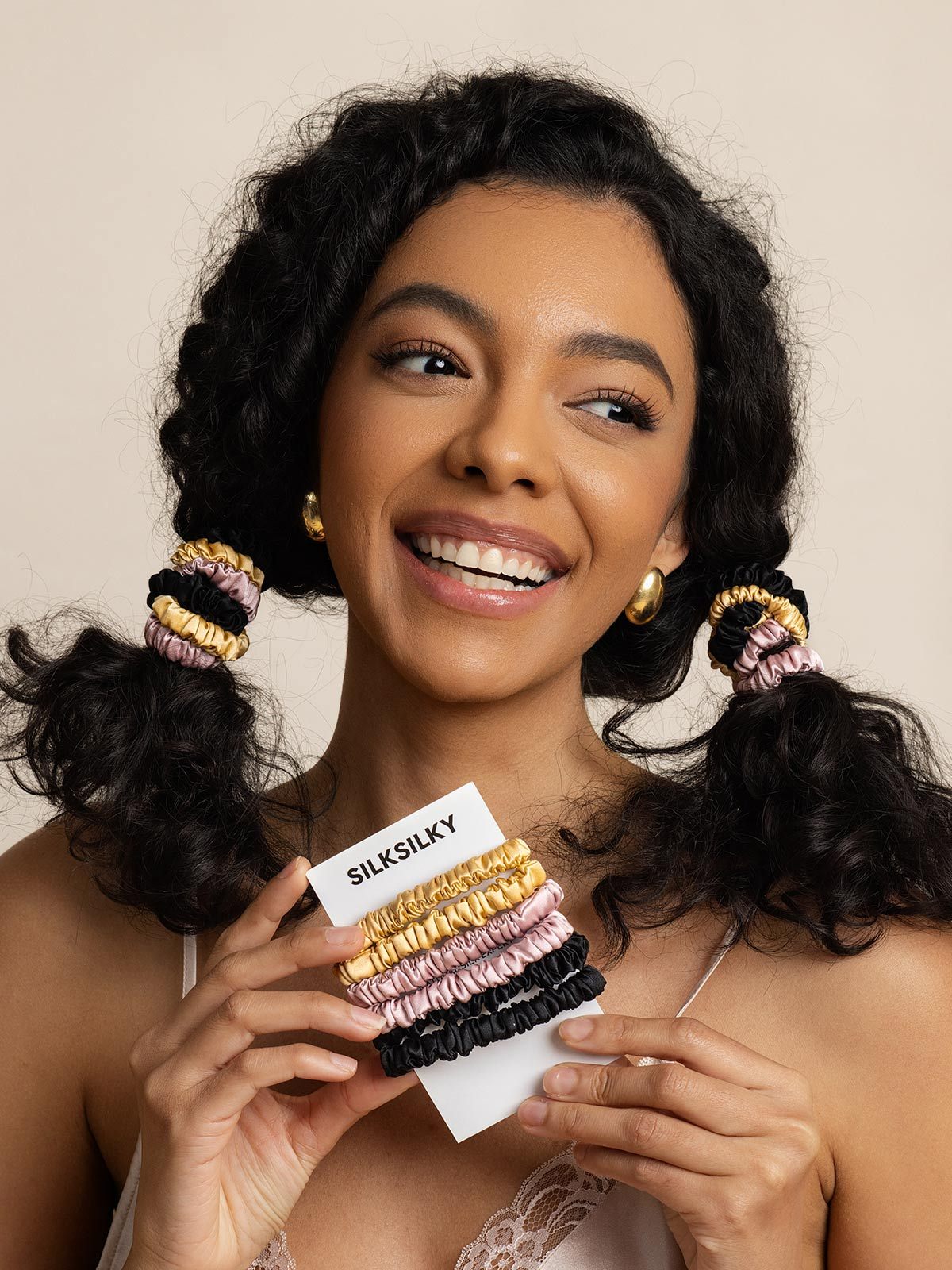 [مجموعة] SilkSilky-SA Scrunchie 003