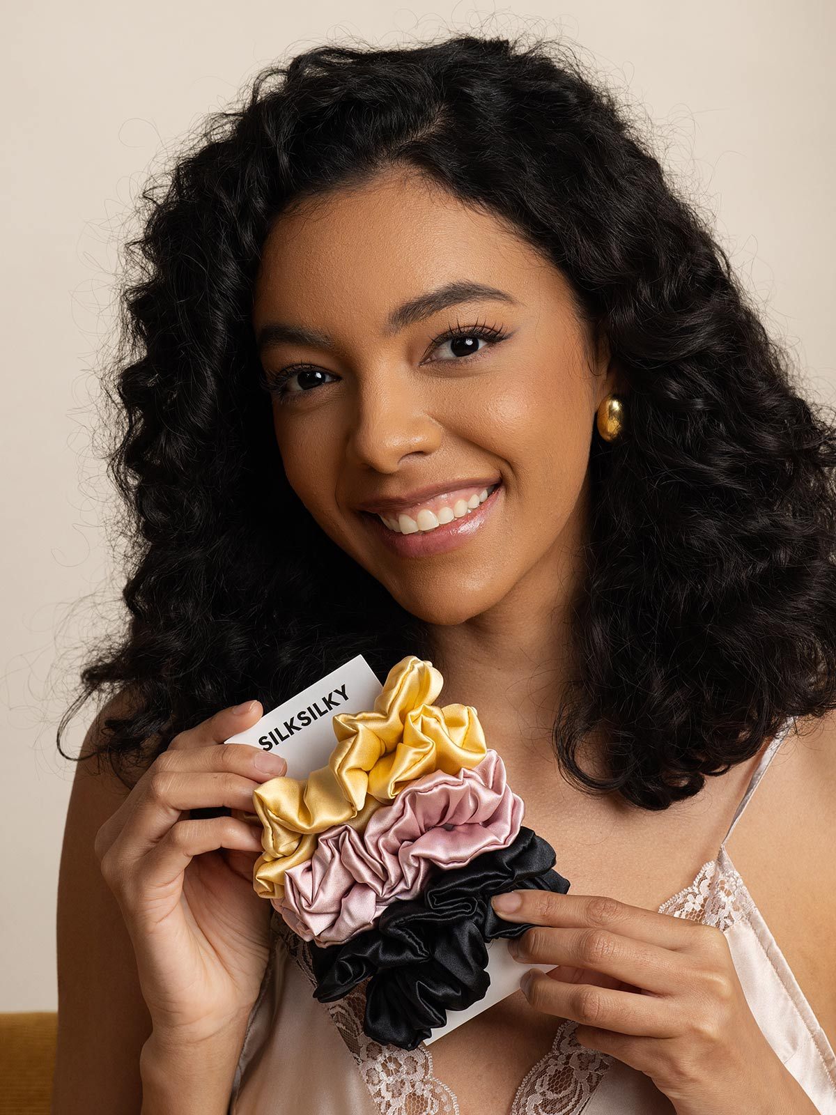 [مجموعة] SilkSilky-SA Scrunchie 003